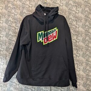 NWOT Mountain Dew Hoodie Sweatshirt Size 2XL